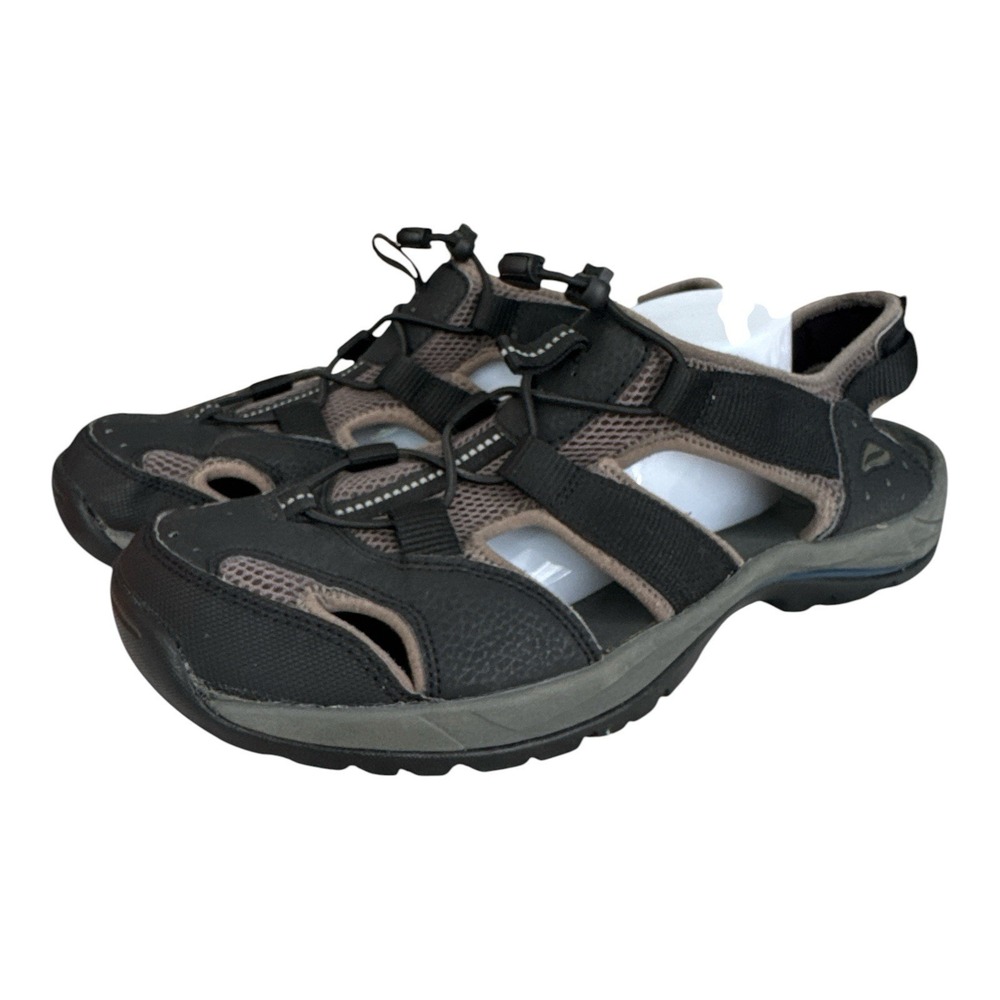 ABEO BIO System Danville H2O Men 12 N Black Waterproof Hiking Water Sandals Shoe